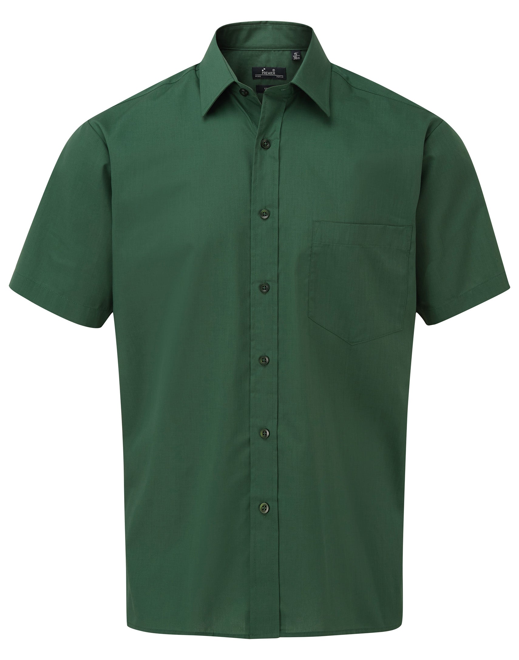 Men’s Poplin Short Sleeve Shirt