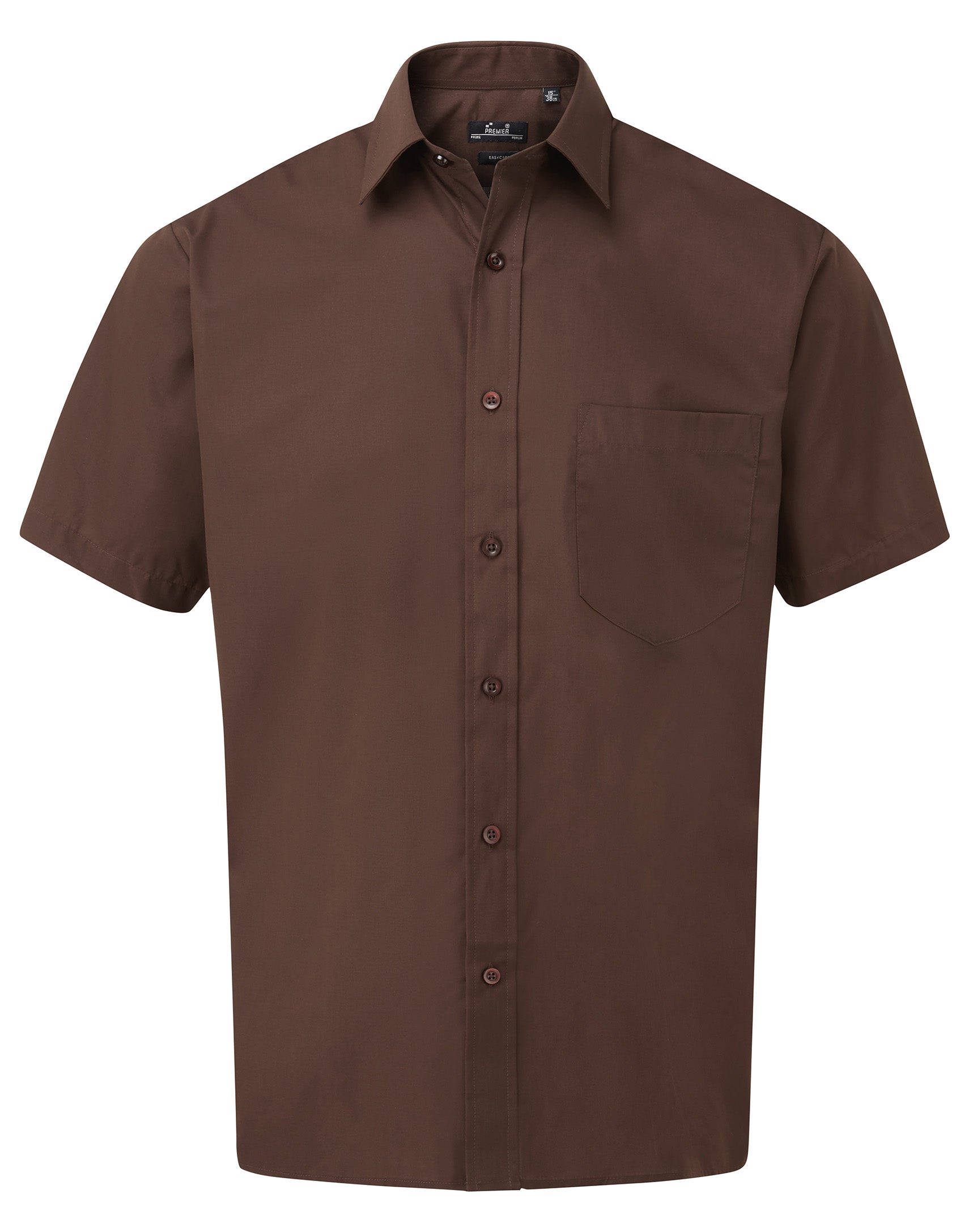 Men’s Poplin Short Sleeve Shirt