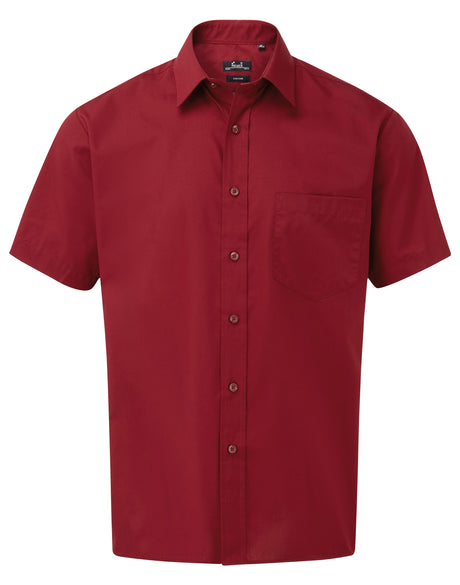 Men’s Poplin Short Sleeve Shirt