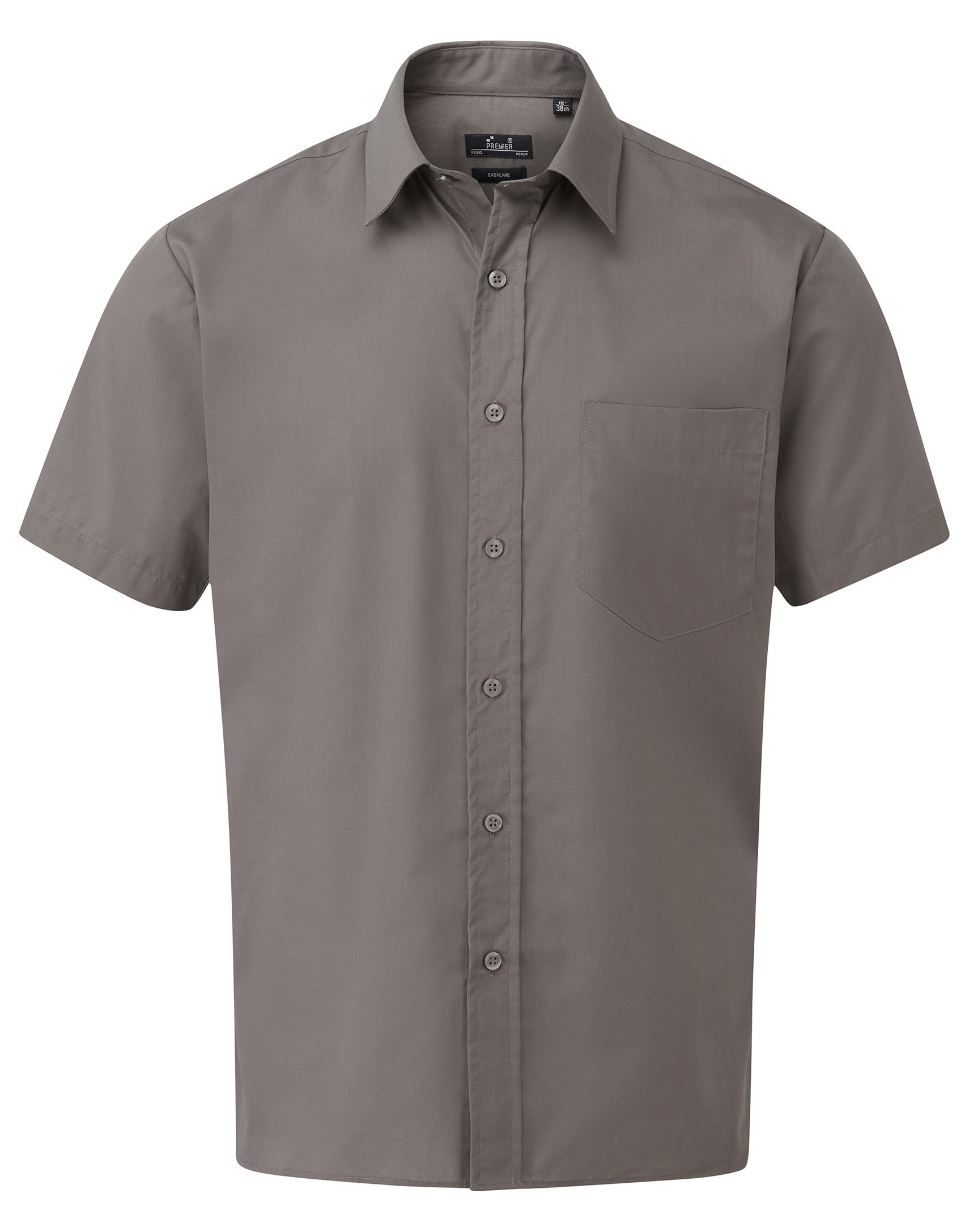 Men’s Poplin Short Sleeve Shirt