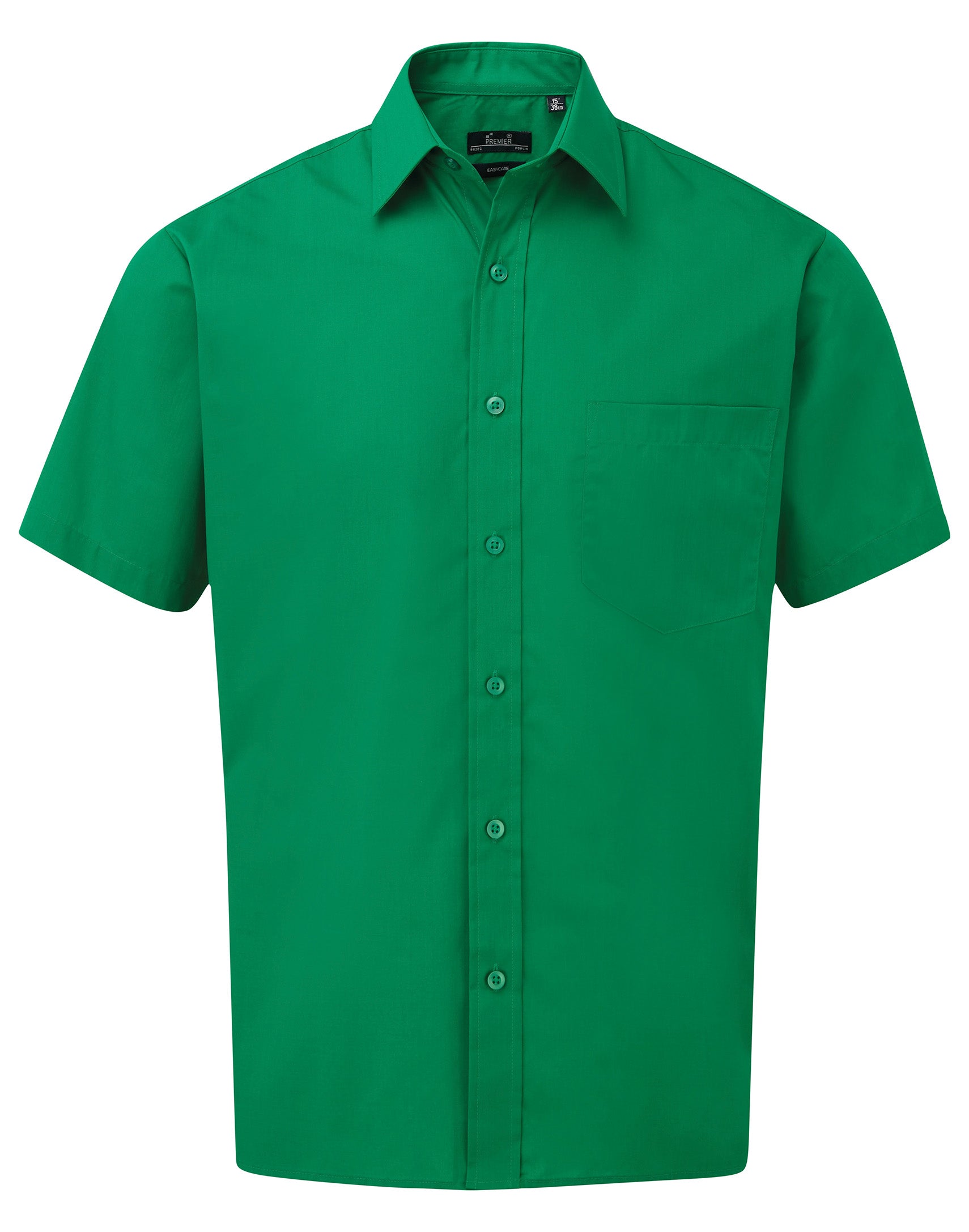 Men’s Poplin Short Sleeve Shirt