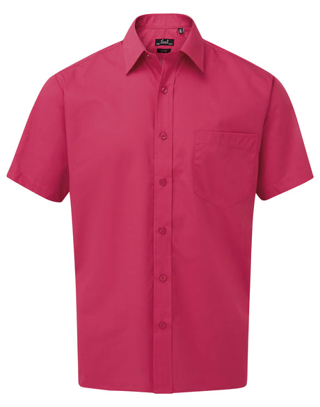 Men’s Poplin Short Sleeve Shirt