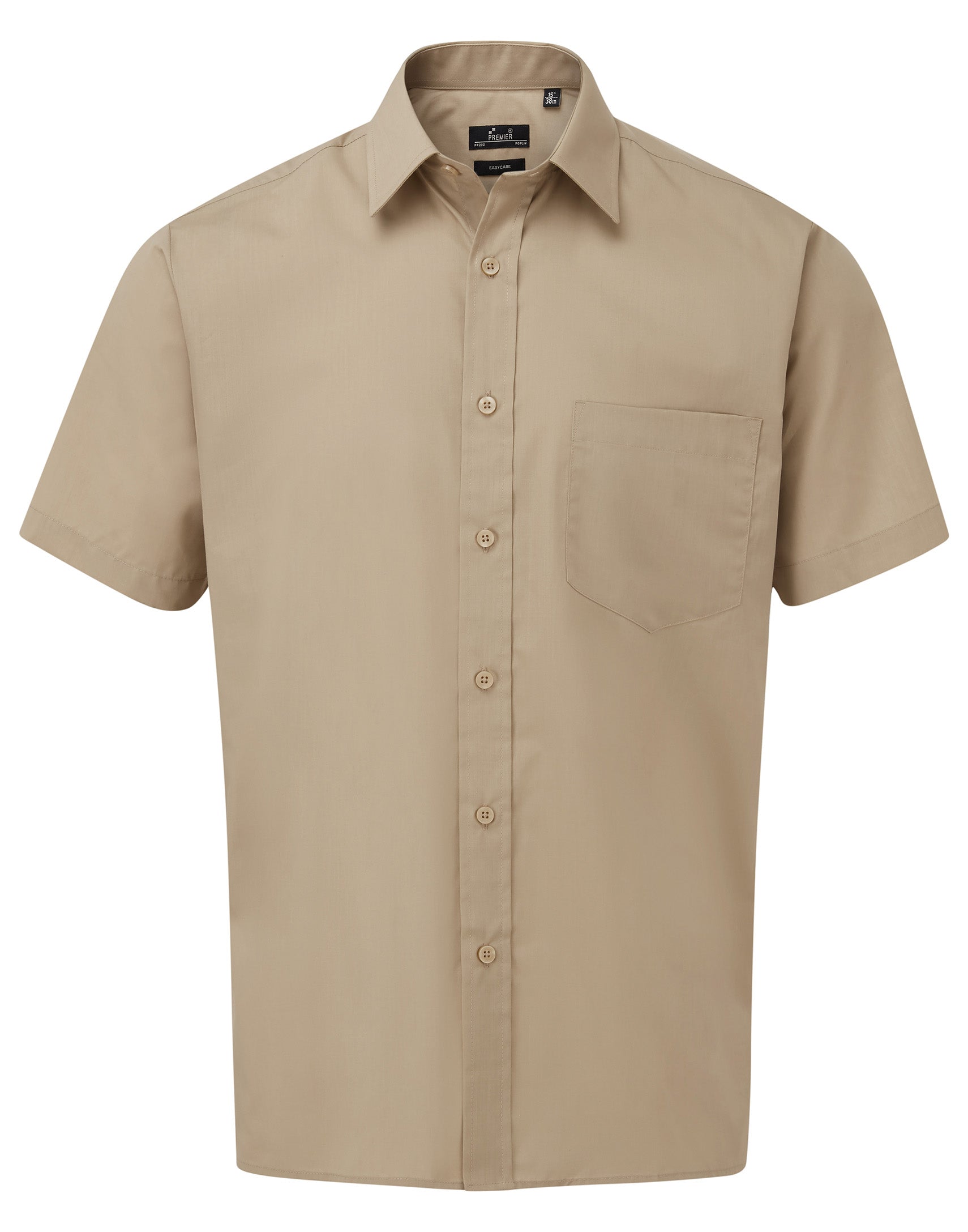 Men’s Poplin Short Sleeve Shirt