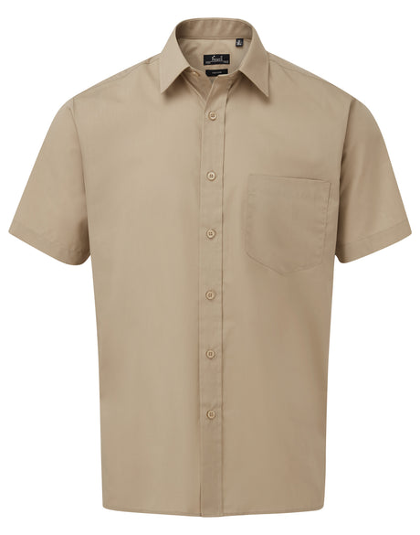 Men’s Poplin Short Sleeve Shirt