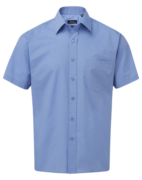 Men’s Poplin Short Sleeve Shirt