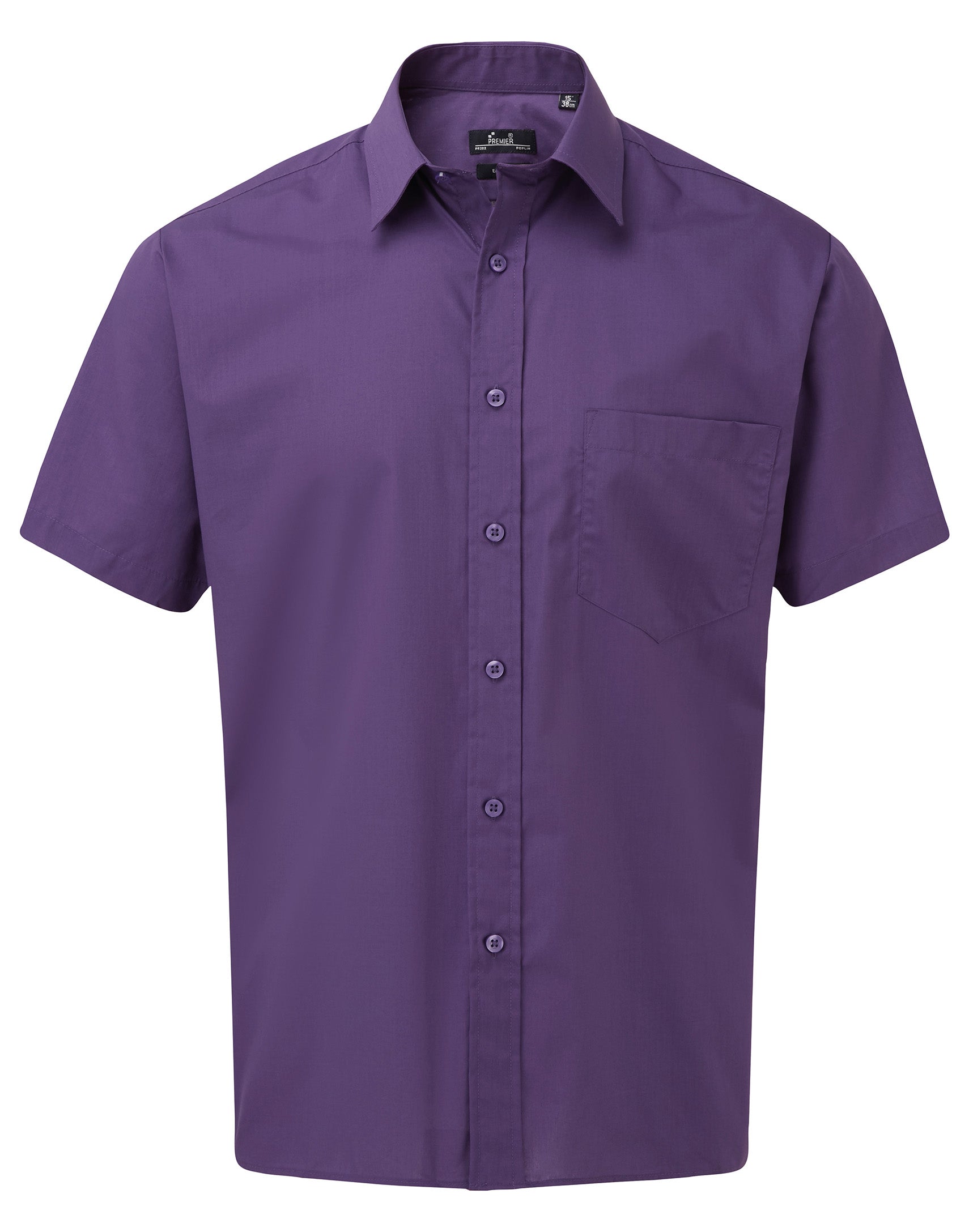 Men’s Poplin Short Sleeve Shirt