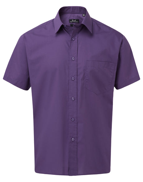 Men’s Poplin Short Sleeve Shirt