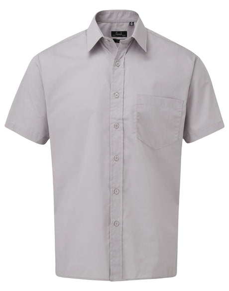 Men’s Poplin Short Sleeve Shirt