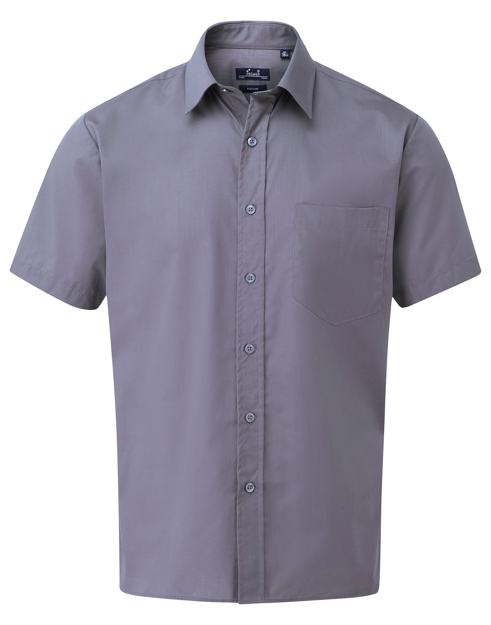 Men’s Poplin Short Sleeve Shirt
