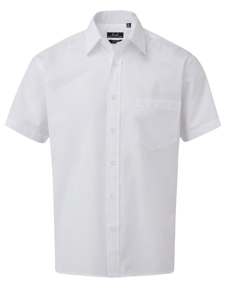 Men’s Poplin Short Sleeve Shirt