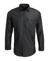 JEANS STITCH DENIM SHIRT
