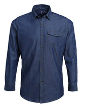 JEANS STITCH DENIM SHIRT