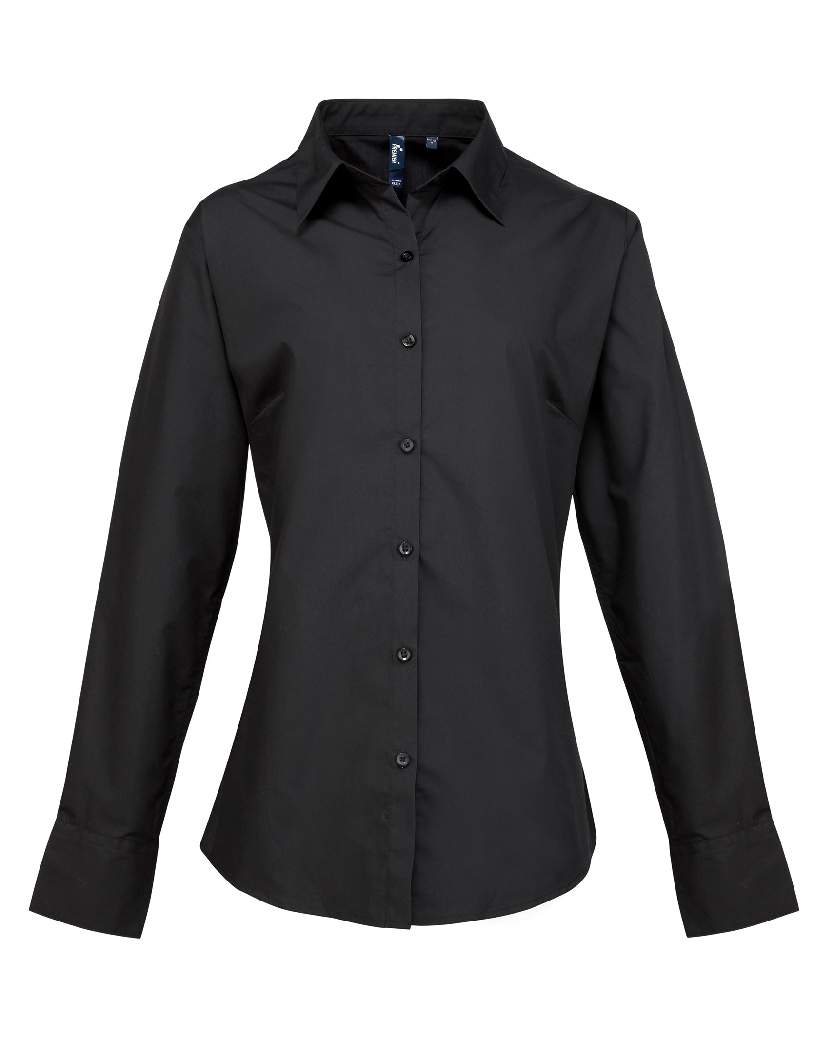 FRONT OF HOUSE LONG SLEEVE FITTED STYLE BLOUSE
