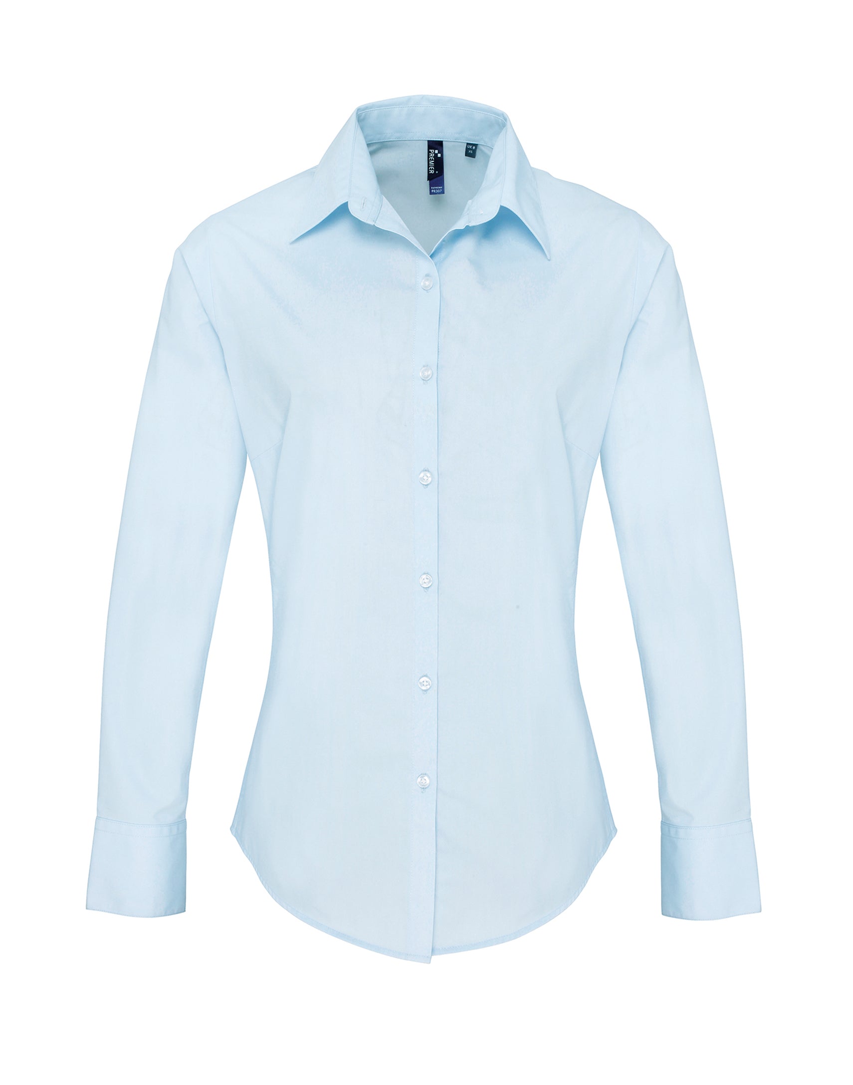FRONT OF HOUSE LONG SLEEVE FITTED STYLE BLOUSE