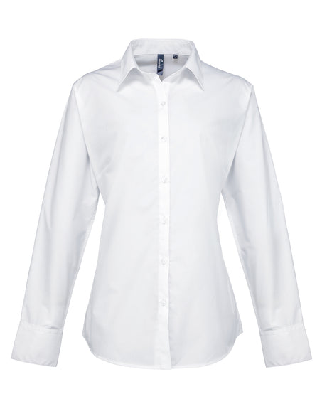 FRONT OF HOUSE LONG SLEEVE FITTED STYLE BLOUSE