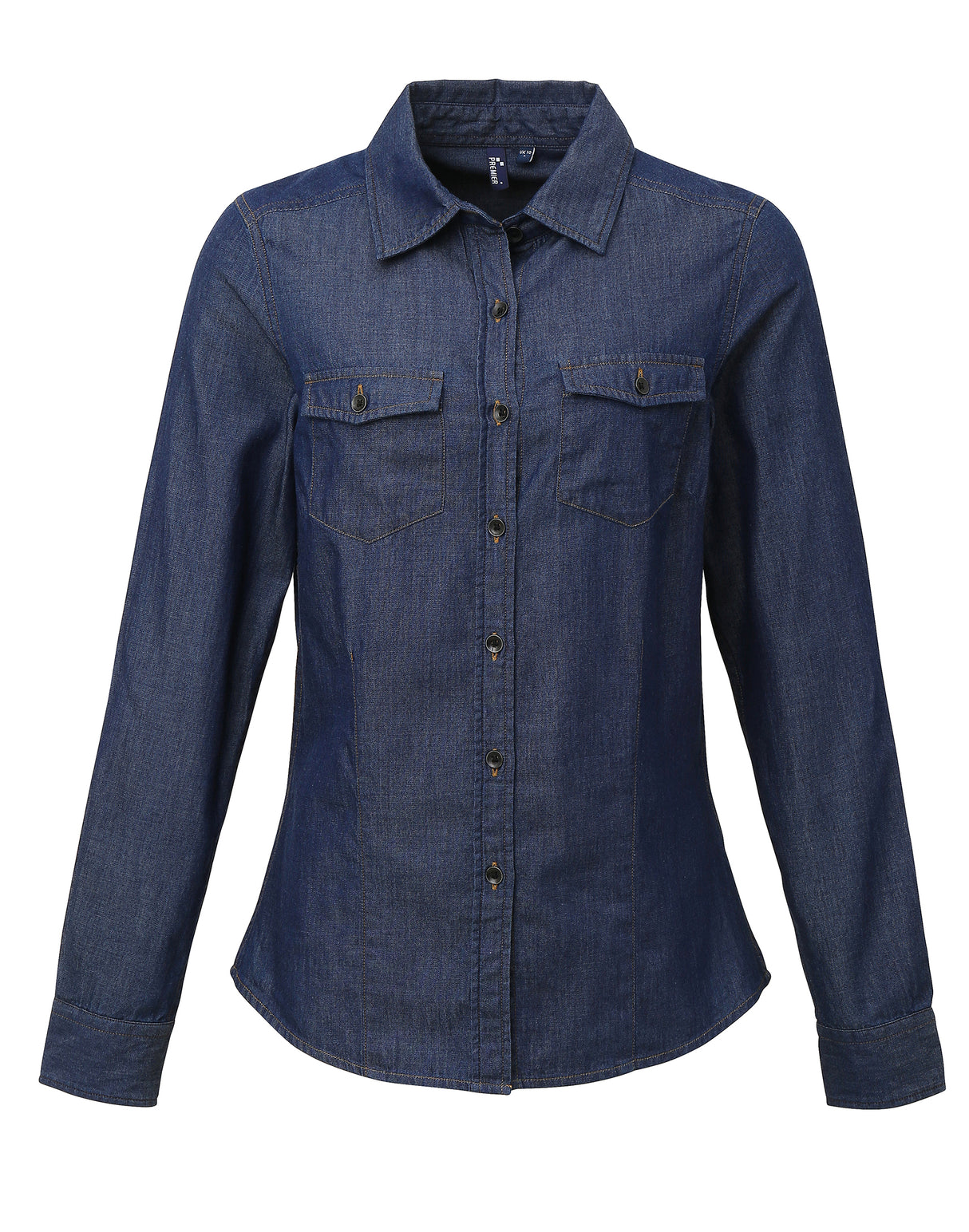 WOMEN'S JEAN STITCH DENIM SHIRT