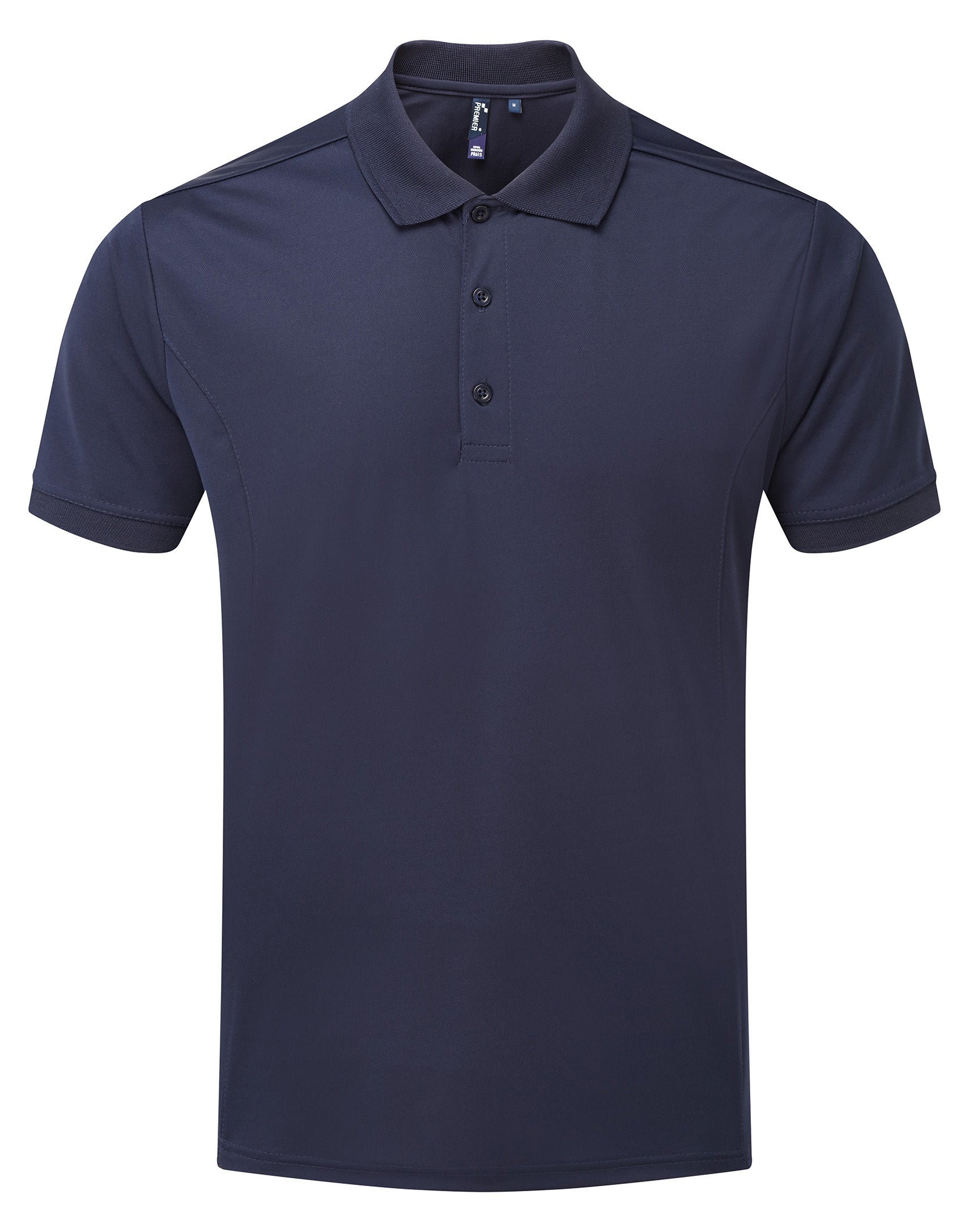MEN'S COOLCHECKER POLO - Navy