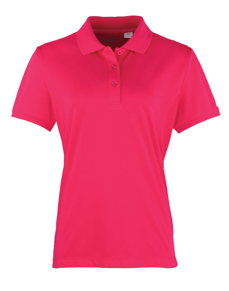 WOMEN'S COOLCHECKER POLO
