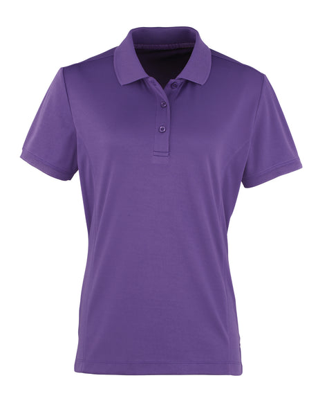 WOMEN'S COOLCHECKER POLO