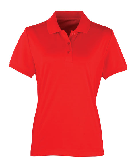 WOMEN'S COOLCHECKER POLO