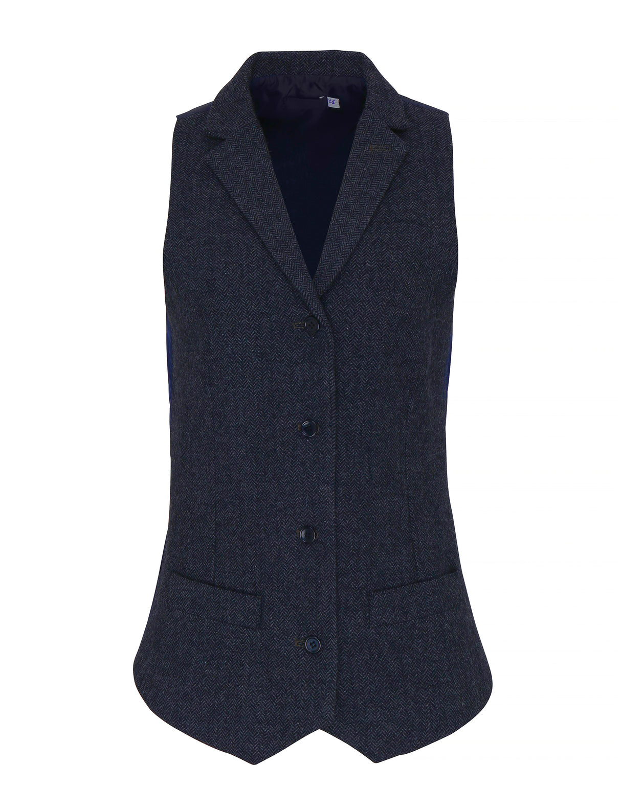WOMEN'S HERRINGBONE WAISTCOAT