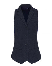 WOMEN'S HERRINGBONE WAISTCOAT