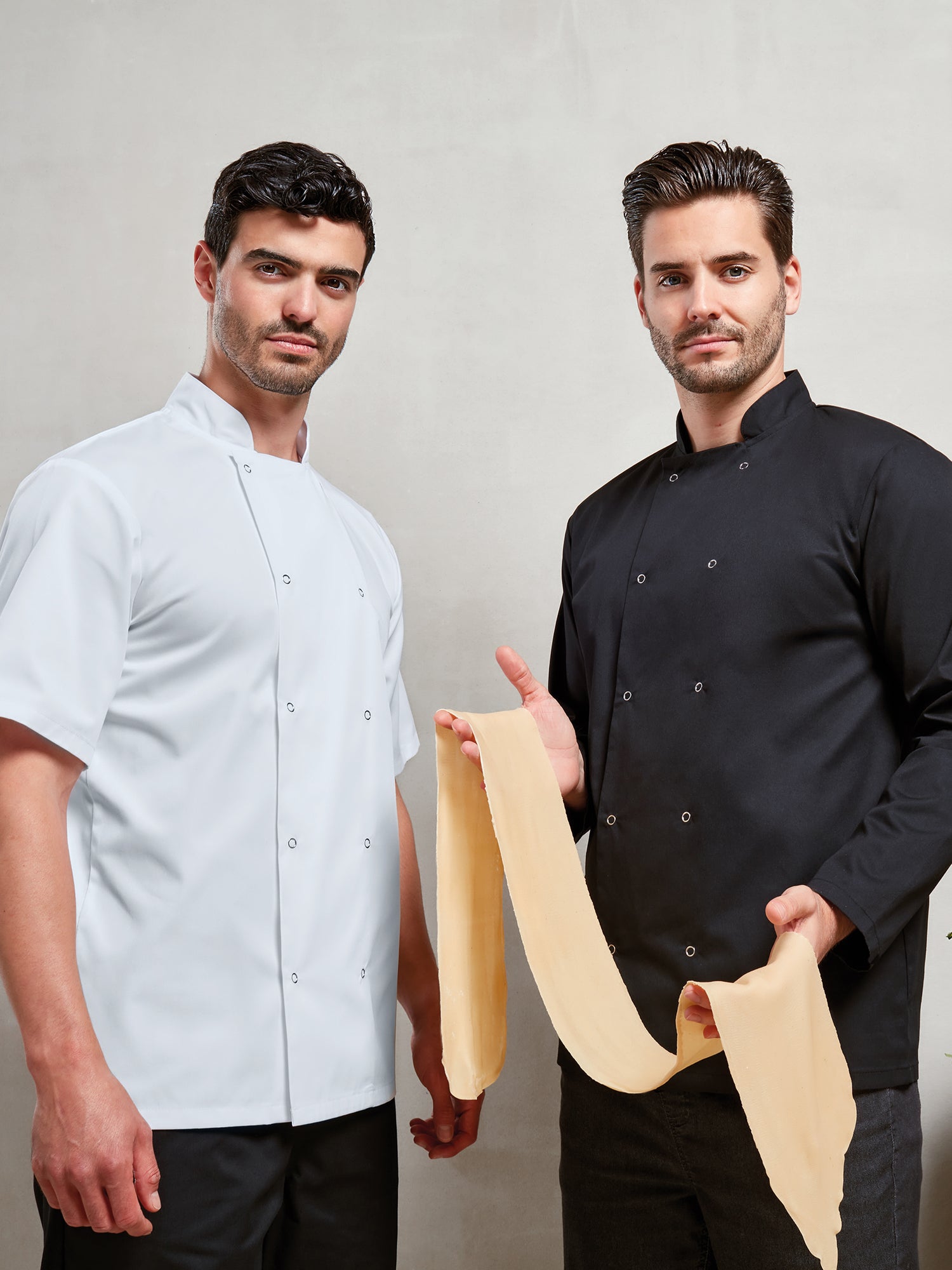 STUD FASTEN CHEF'S JACKET