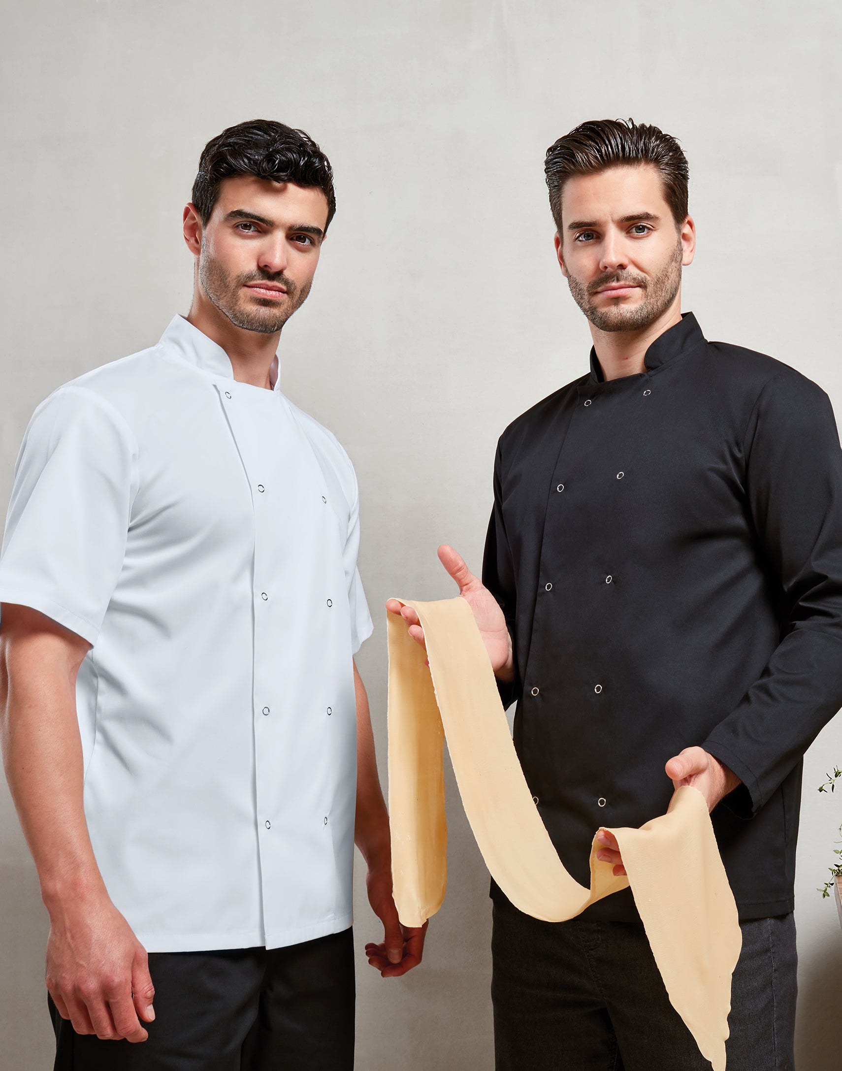 STUD FASTEN CHEF'S JACKET