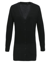 LONGLINE KNITTED CARDIGAN