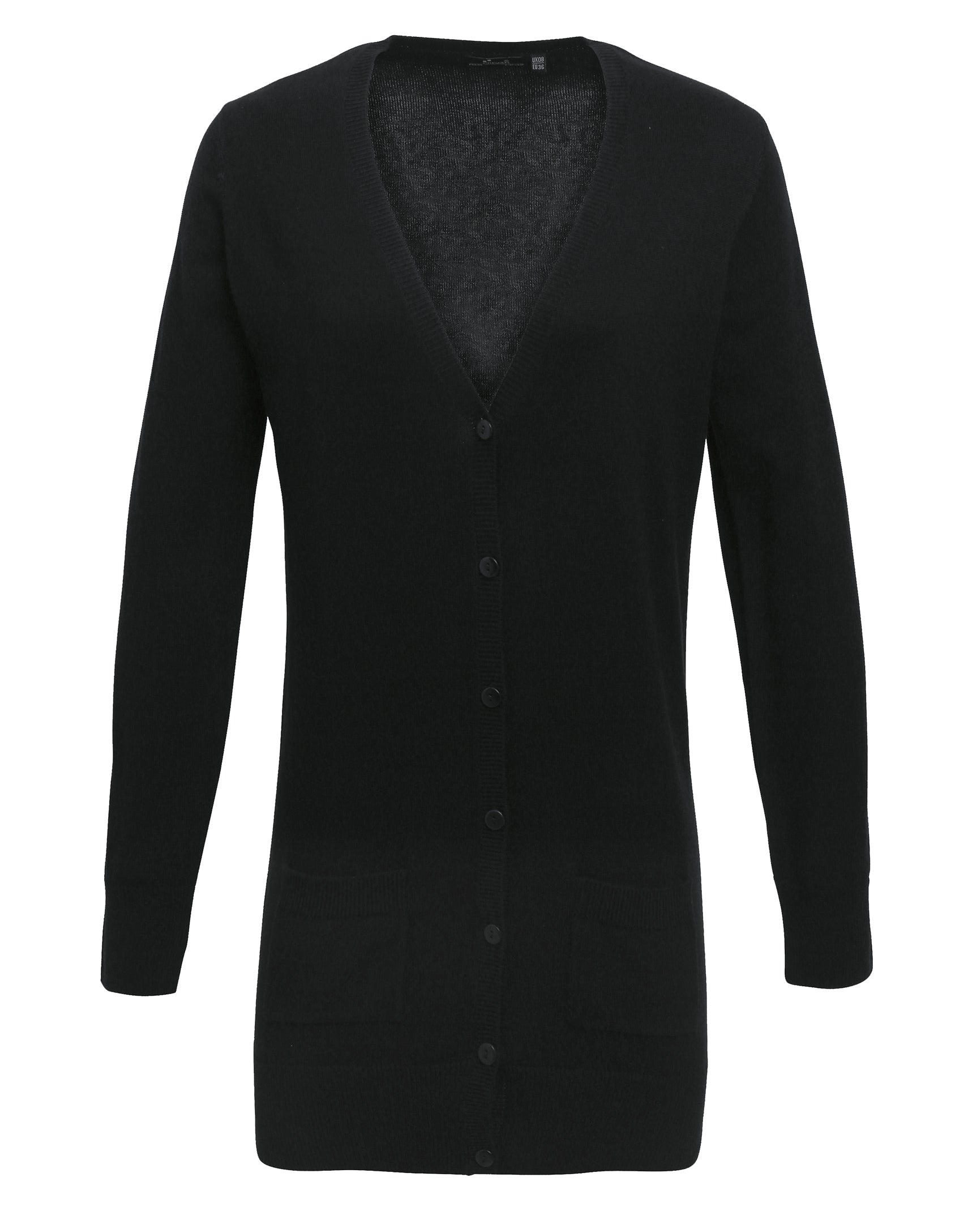 LONGLINE KNITTED CARDIGAN