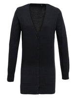 LONGLINE KNITTED CARDIGAN