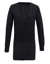 LONGLINE KNITTED CARDIGAN
