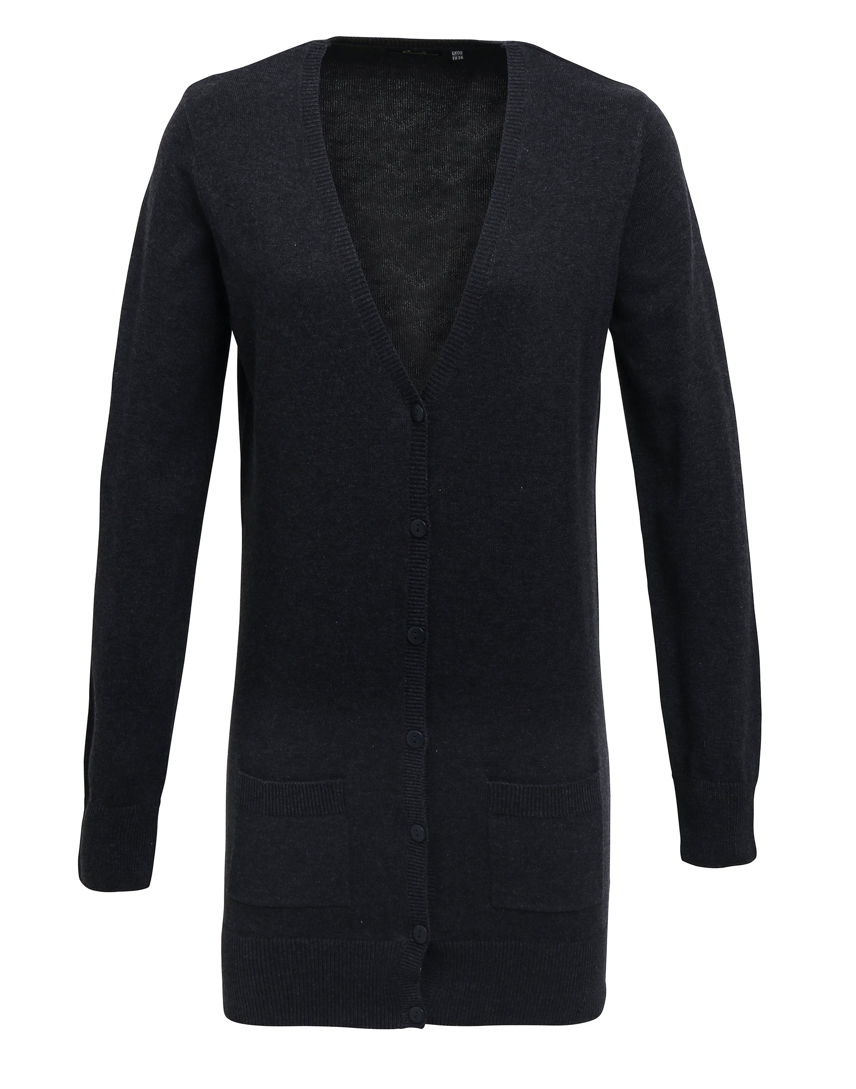 LONGLINE KNITTED CARDIGAN