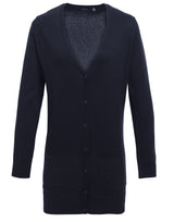 LONGLINE KNITTED CARDIGAN
