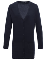 LONGLINE KNITTED CARDIGAN