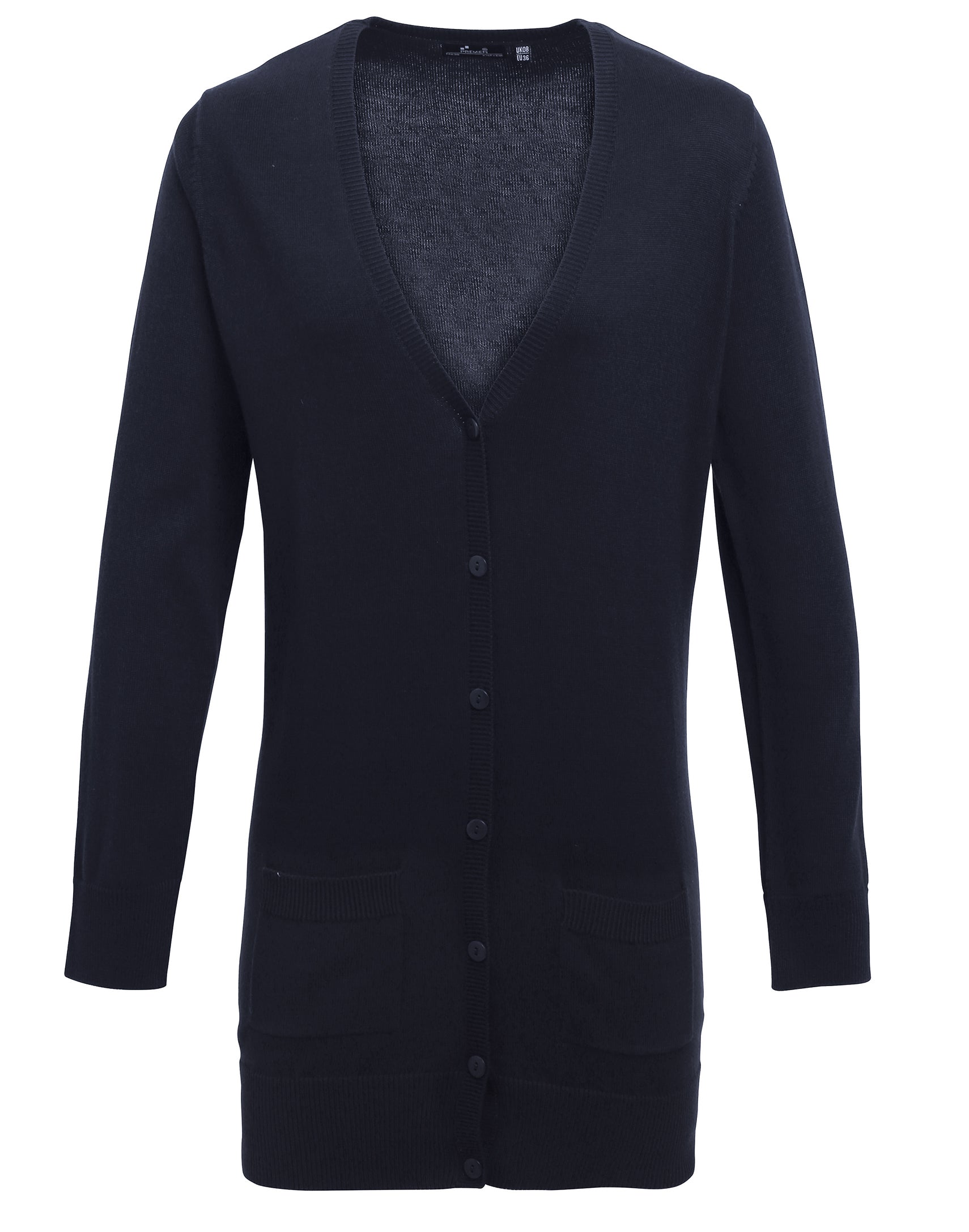 LONGLINE KNITTED CARDIGAN