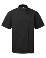 SHORT SLEEVE COOLCHECKER CHEF JACKET