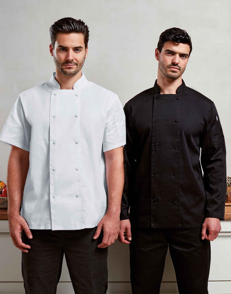 SHORT SLEEVE COOLCHECKER CHEF JACKET