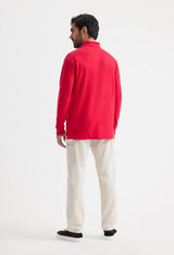 LONG SLEEVE UNISEX POLO SHIRT