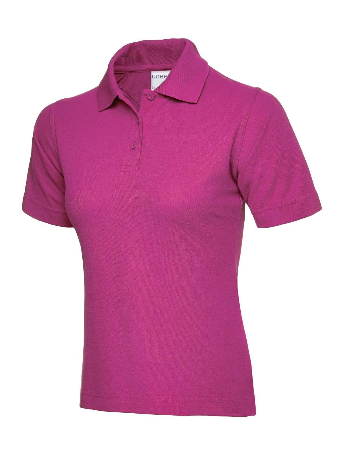 LADIES ACTIVE COTTON POLOSHIRT