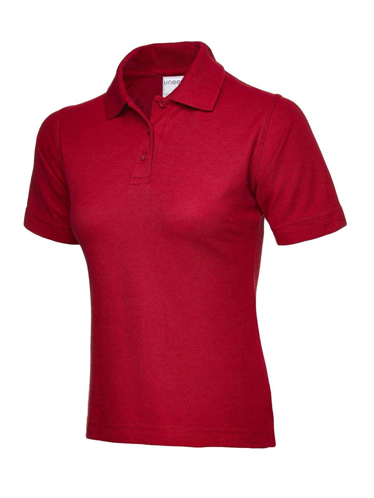 LADIES ACTIVE COTTON POLOSHIRT
