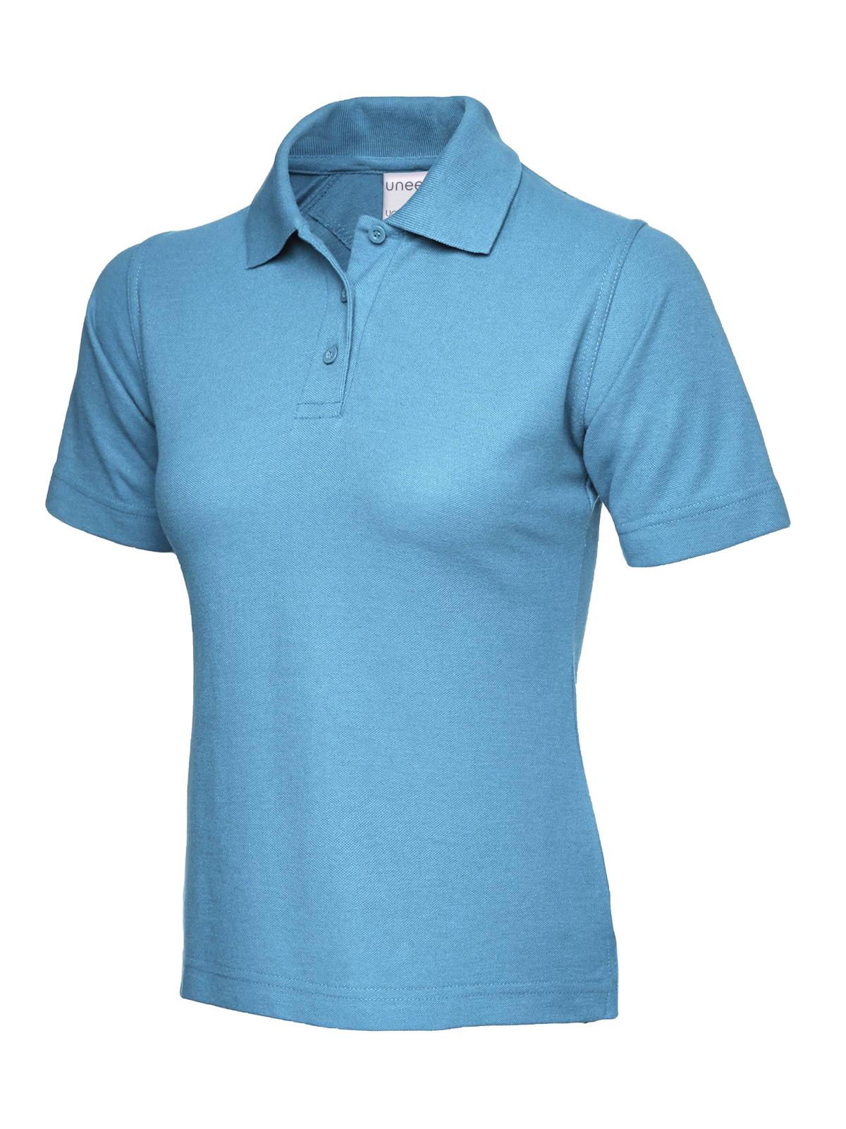 LADIES ACTIVE COTTON POLOSHIRT