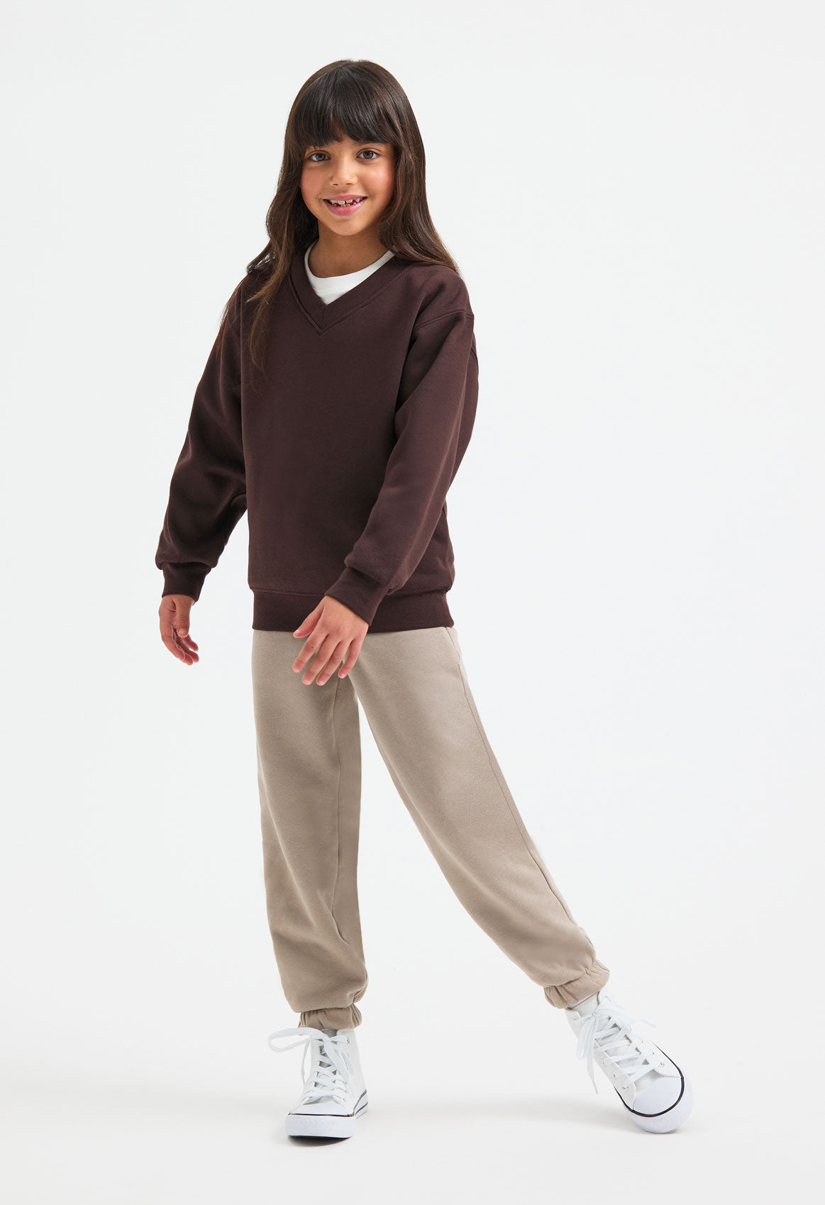 Uneek Childrens V-Neck Sweatshirt