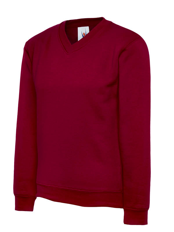 Uneek Childrens V-Neck Sweatshirt