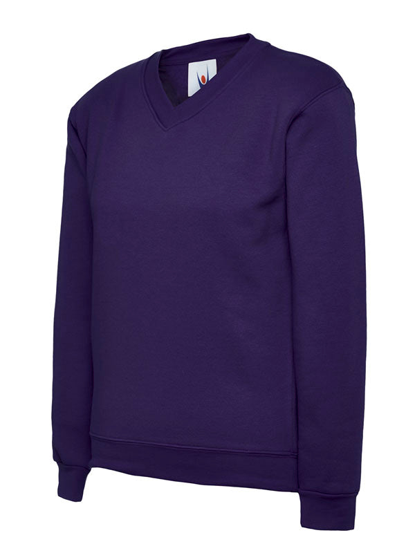 Uneek Childrens V-Neck Sweatshirt