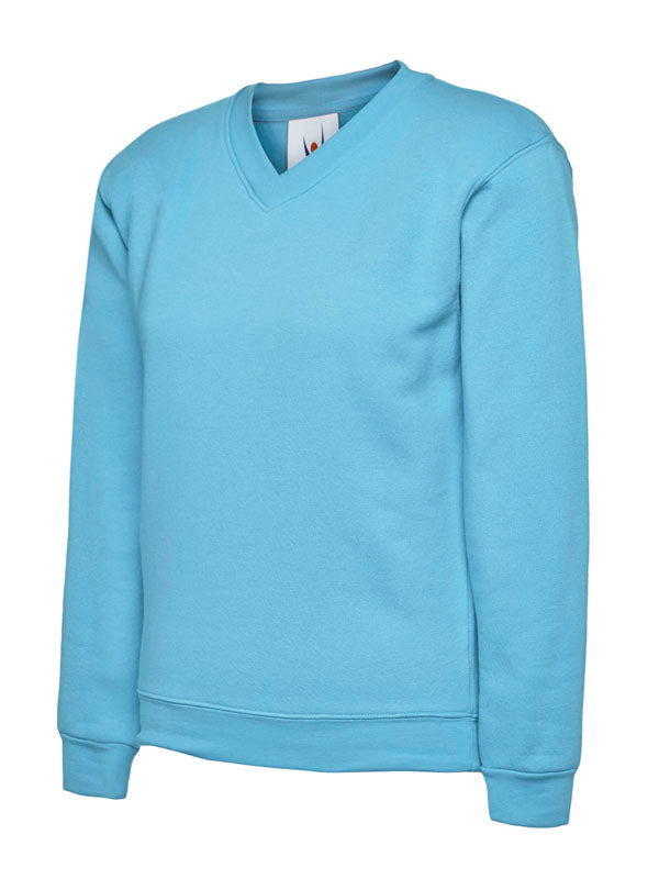 Uneek Childrens V-Neck Sweatshirt