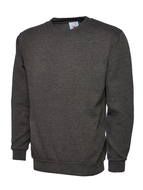 LADIES DELUXE CREW NECK SWEATSHIRT