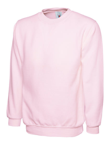 LADIES DELUXE CREW NECK SWEATSHIRT