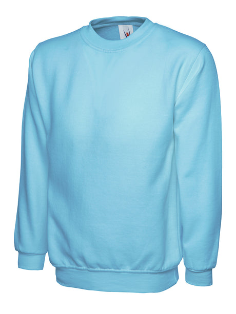 LADIES DELUXE CREW NECK SWEATSHIRT