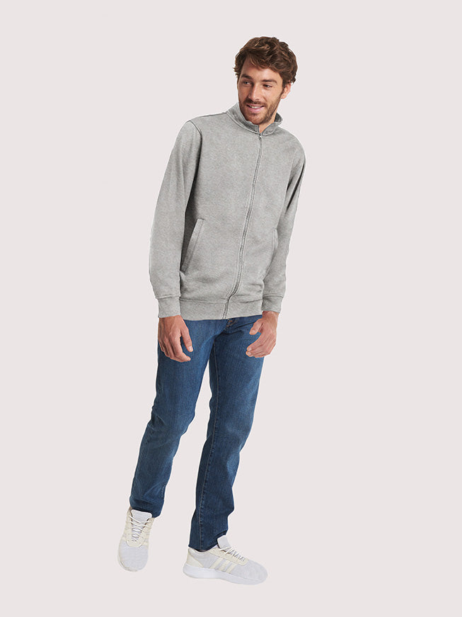 DELUXE UNISEX SWEAT JACKET